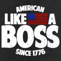 American Like A Boss Since 1776 25L Jumbo Tote