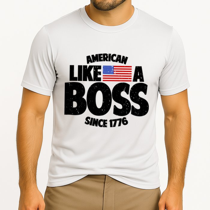American Like A Boss Since 1776 Cooling Performance Crew T-Shirt