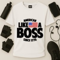 American Like A Boss Since 1776 Cooling Performance Crew T-Shirt