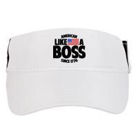 American Like A Boss Since 1776 Adult Drive Performance Visor
