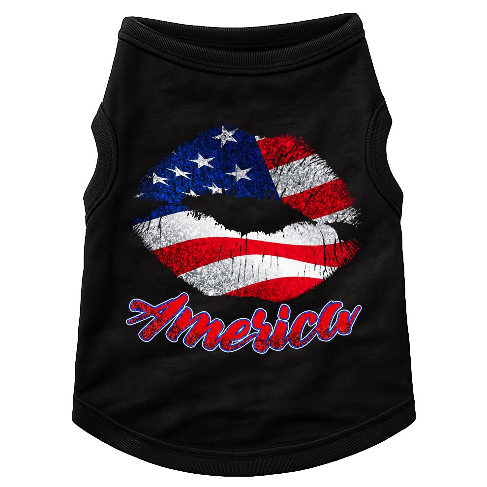 American Lips Doggie Tank