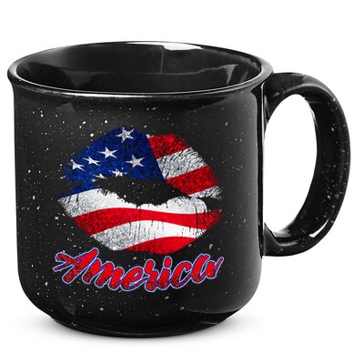 American Lips 15oz Campfire Ceramic Mug