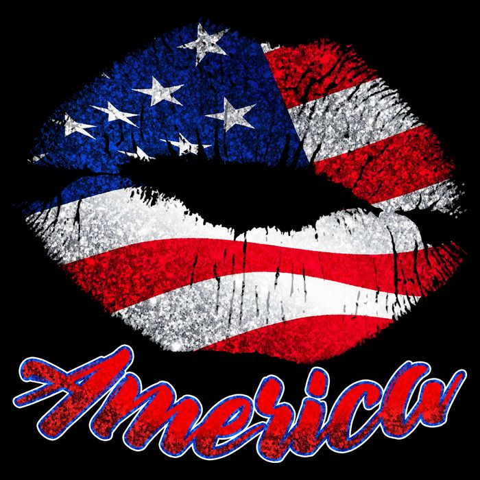 American Lips Baby Bodysuit