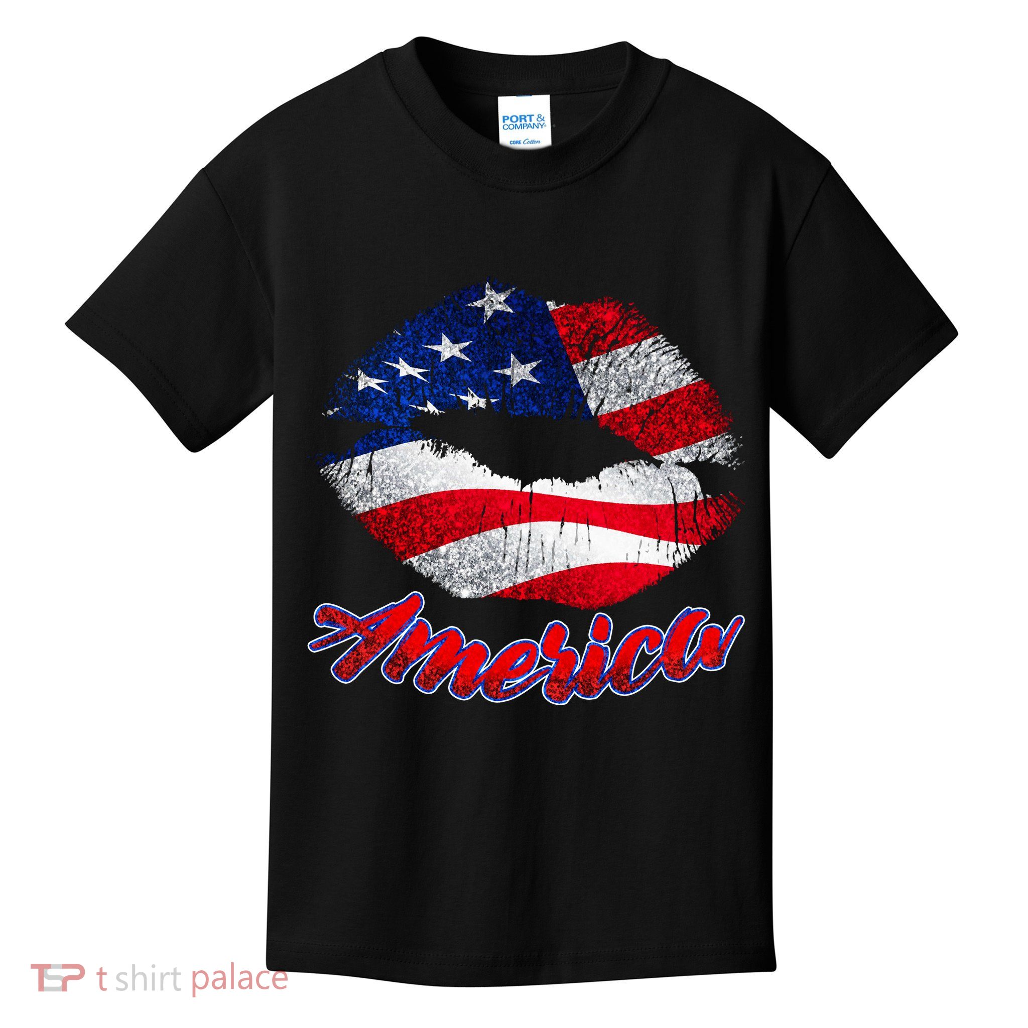 American Lips Kids T-Shirt