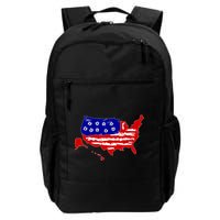 American Map With Bullet Holes 2nd Amendment Backpack