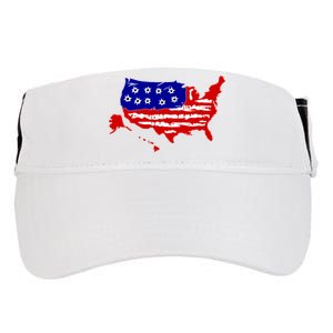 American Map With Bullet Holes 2nd Amendment Adult Drive Performance Visor