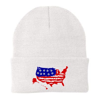 American Map With Bullet Holes 2nd Amendment Beanie
