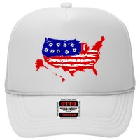 American Map With Bullet Holes 2nd Amendment Trucker Hat