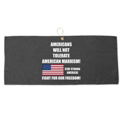 American Marxism Fight Against Large Microfiber Waffle Golf Towel