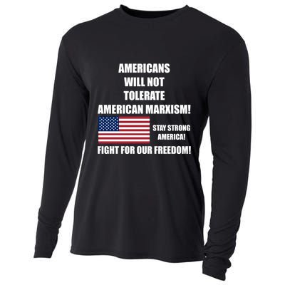 American Marxism Fight Against Cooling Performance Long Sleeve Crew