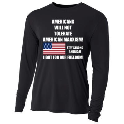 American Marxism Fight Against Cooling Performance Long Sleeve Crew