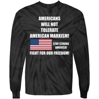 American Marxism Fight Against Tie-Dye Long Sleeve Shirt