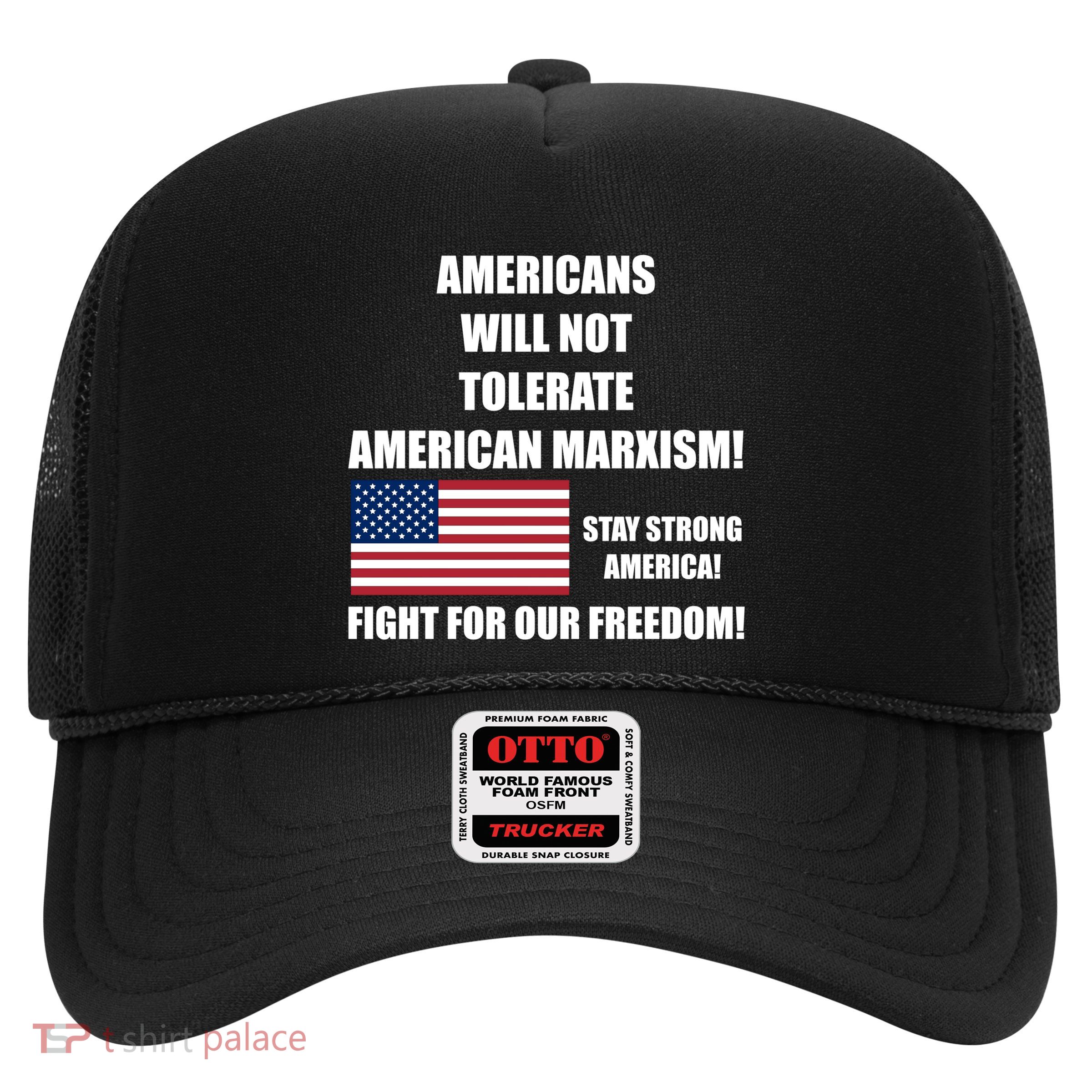 American Marxism Fight Against Trucker Hat