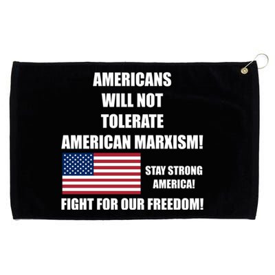 American Marxism Fight Against Grommeted Golf Towel