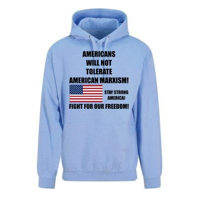 American Marxism Fight Against Unisex Surf Hoodie