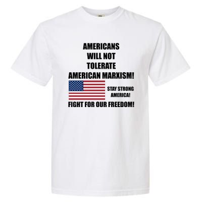 American Marxism Fight Against Garment-Dyed Heavyweight T-Shirt