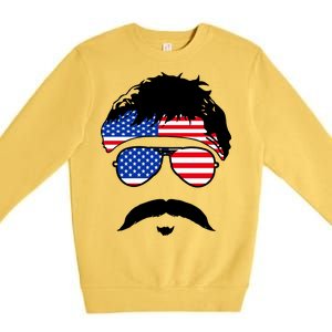 American Minshew Mustache Duval  Premium Crewneck Sweatshirt