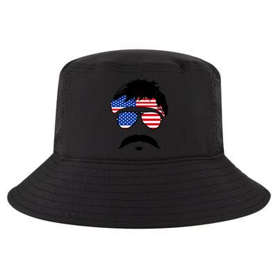 American Minshew Mustache Duval  Cool Comfort Performance Bucket Hat