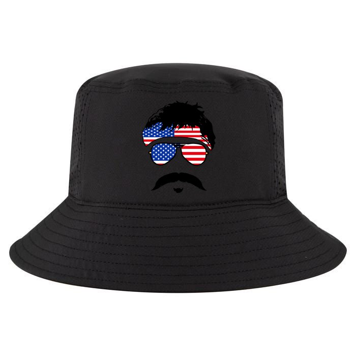 American Minshew Mustache Duval  Cool Comfort Performance Bucket Hat