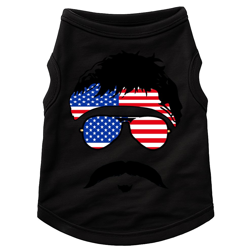American Minshew Mustache Duval  Doggie Tank