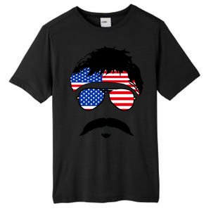 American Minshew Mustache Duval  Tall Fusion ChromaSoft Performance T-Shirt