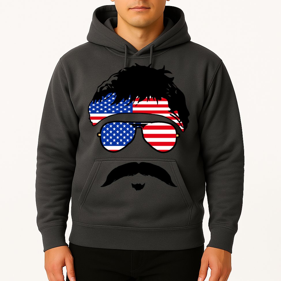 American Minshew Mustache Duval  Hoodie