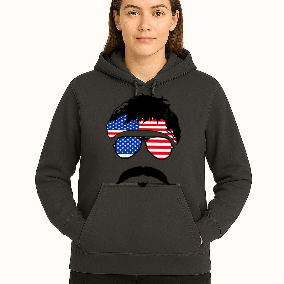 American Minshew Mustache Duval  Hoodie