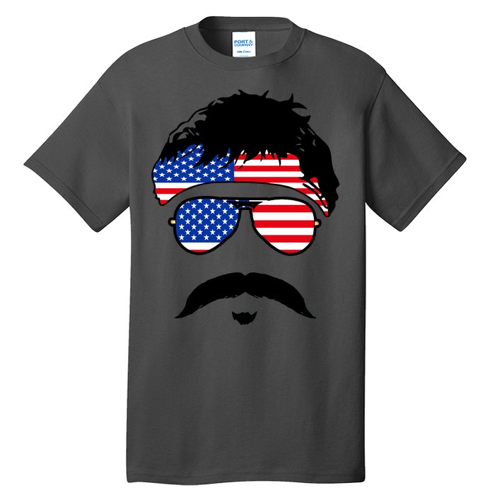 American Minshew Mustache Duval  Tall T-Shirt