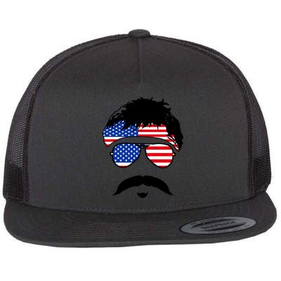 American Minshew Mustache Duval  Flatbill Hat