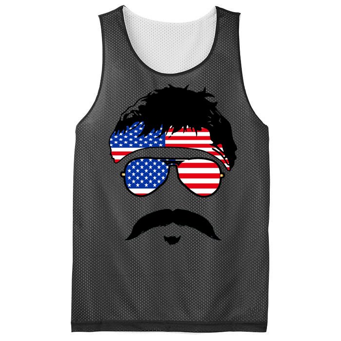 American Minshew Mustache Duval  Mesh Reversible Basketball Jersey Tank