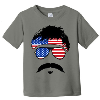 American Minshew Mustache Duval  Toddler T-Shirt