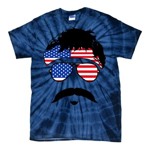 American Minshew Mustache Duval  Tie-Dye T-Shirt