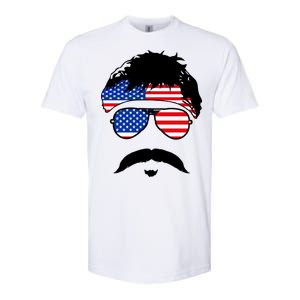 American Minshew Mustache Duval  Softstyle CVC T-Shirt