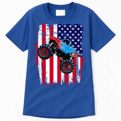 American Monster Truck Flag Tall T-Shirt