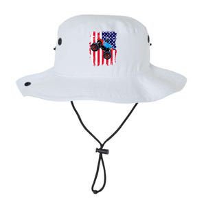 American Monster Truck Flag Legacy Cool Fit Booney Bucket Hat