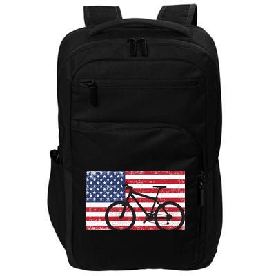 American Mountain Bike USA Flag Impact Tech Backpack
