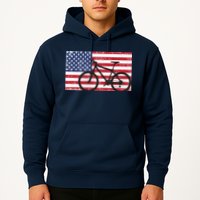 American Mountain Bike USA Flag Hoodie