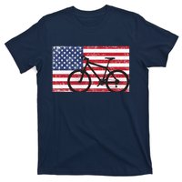 American Mountain Bike USA Flag T-Shirt