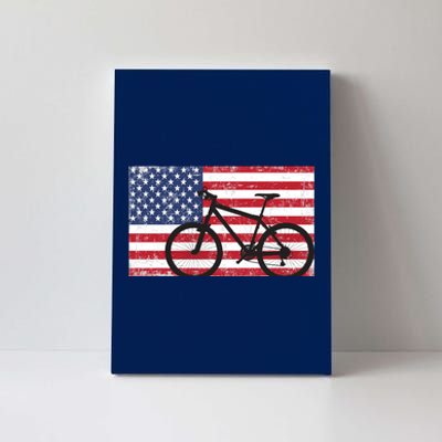 American Mountain Bike USA Flag Canvas