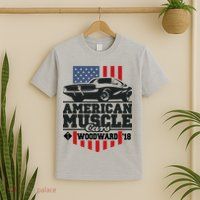 American Muscle Cars Woodward 2018 T-Shirt