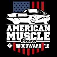 American Muscle Cars Woodward 2018 Youth Performance Sprint T-Shirt