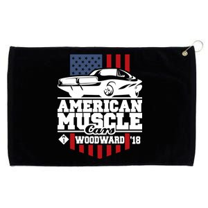 American Muscle Cars Woodward 2018 Grommeted Golf Towel