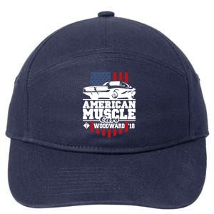 American Muscle Cars Woodward 2018 7-Panel Snapback Hat