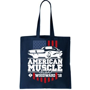 American Muscle Cars Woodward 2018 Tote Bag