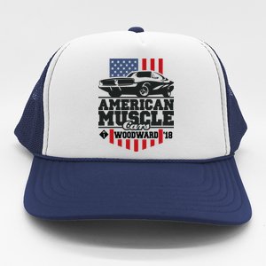 American Muscle Cars Woodward 2018 Trucker Hat