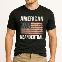 American Neanderthal Distressed US Flag Cooling Performance Crew T-Shirt