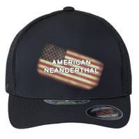 American Neanderthal Flag Flexfit Unipanel Trucker Cap