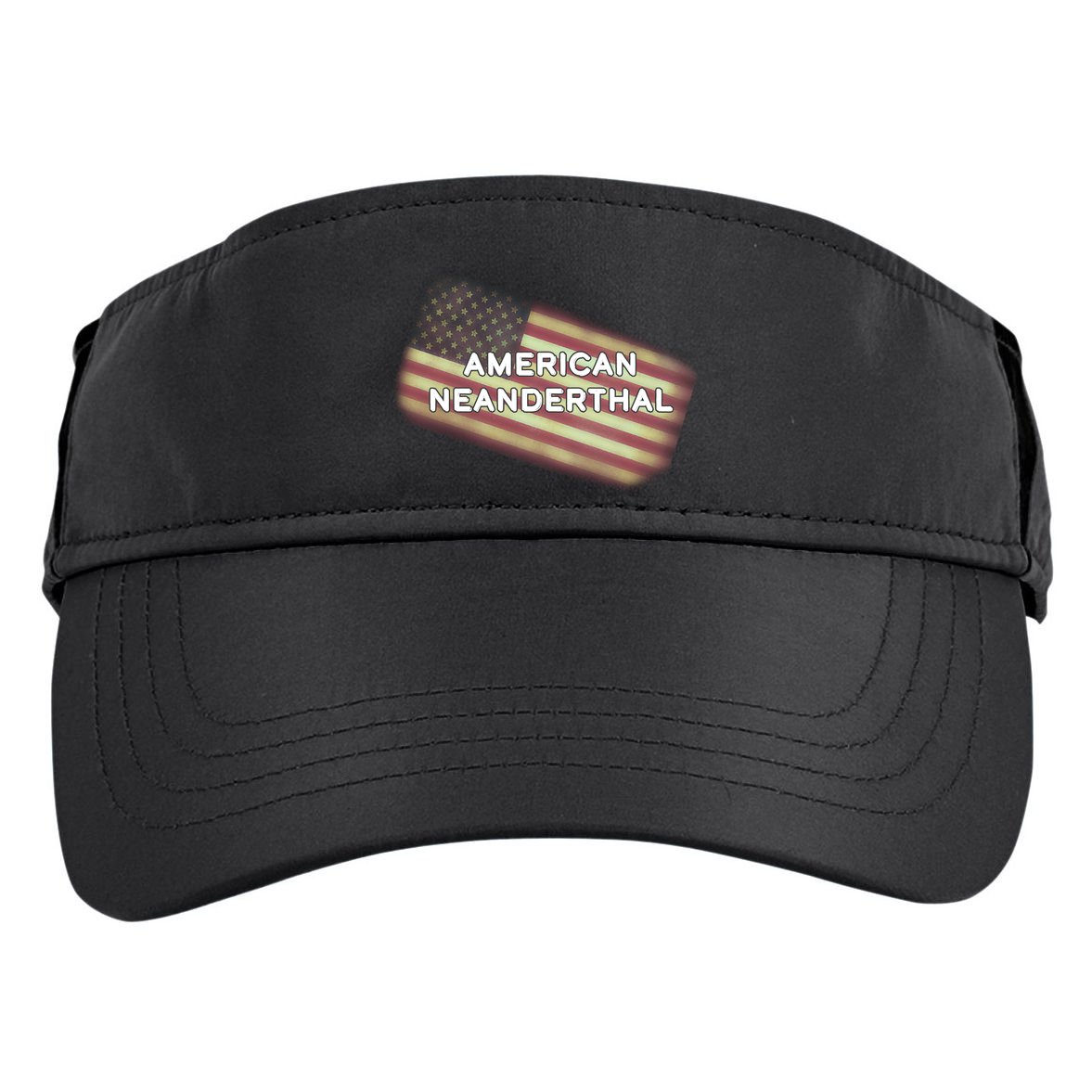 American Neanderthal Flag Adult Drive Performance Visor