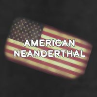 American Neanderthal Flag Adult Drive Performance Visor