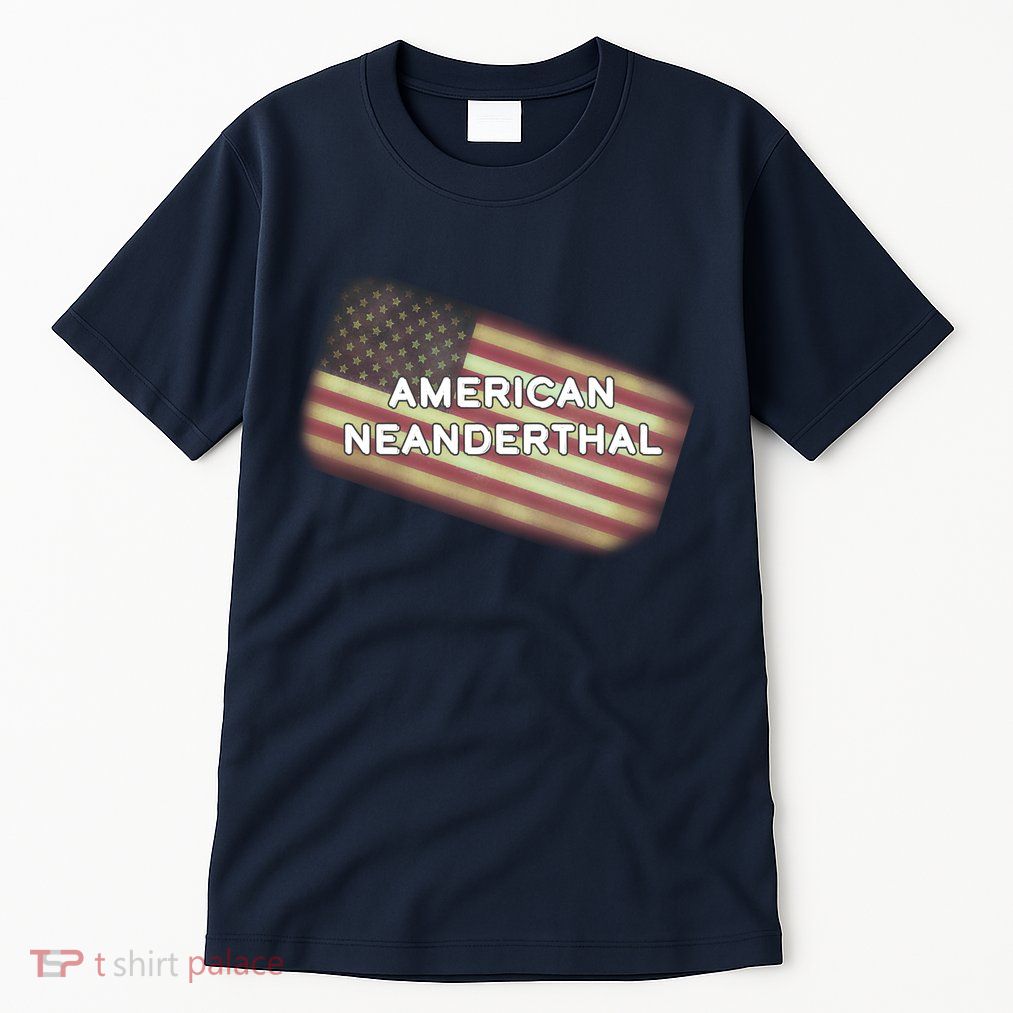 American Neanderthal Flag Tall T-Shirt